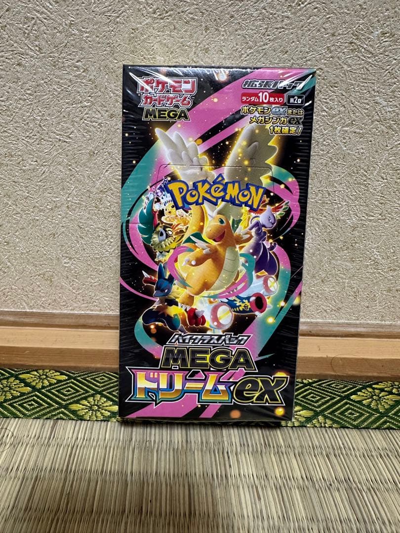 ポケモンカードゲーム MEGA ドリーム ex 1box