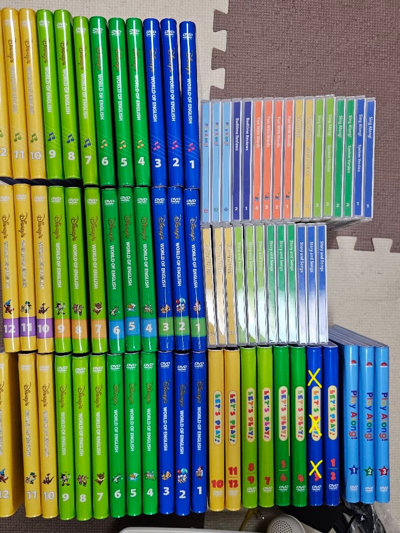 DWE ディズニー英語システム DVDmate　と CD DVD セット
