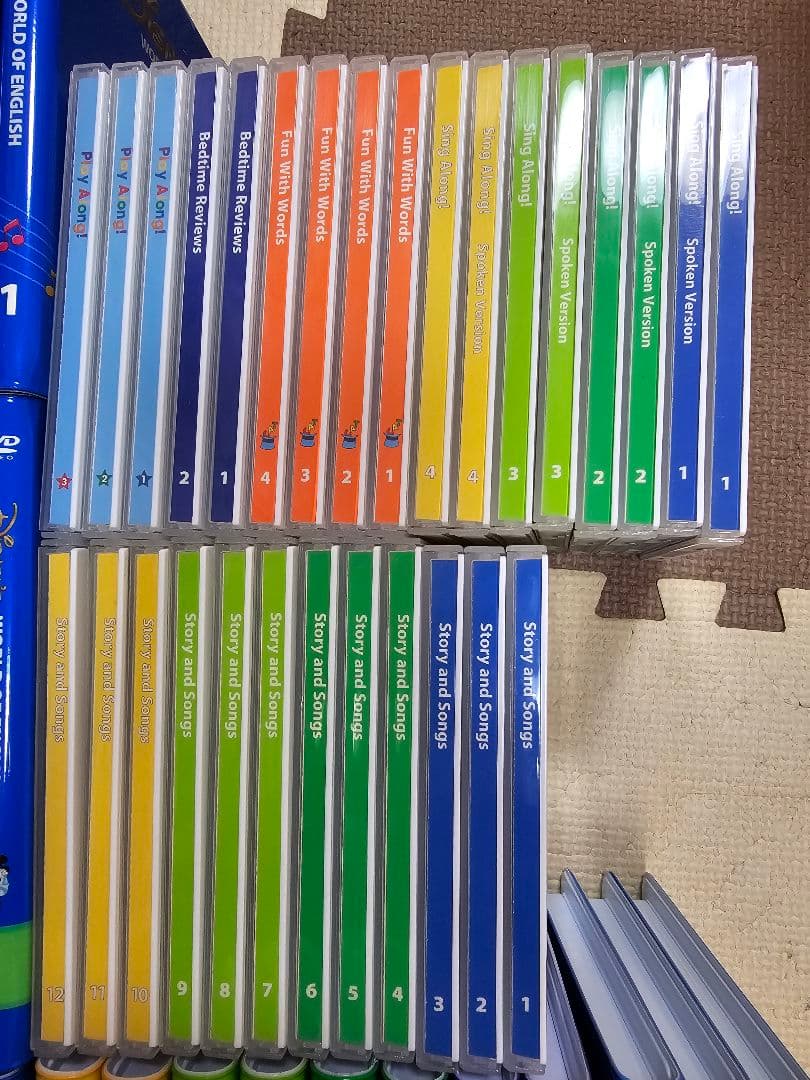 DWE ディズニー英語システム DVDmate　と CD DVD セット
