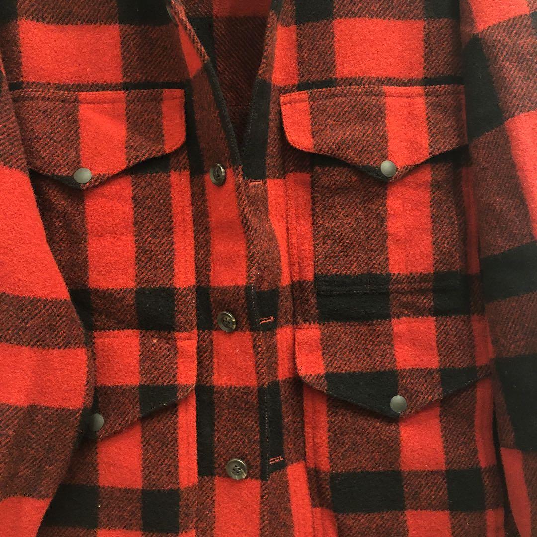 バッファローチェック　マッキーノークルーザー　ジャケット