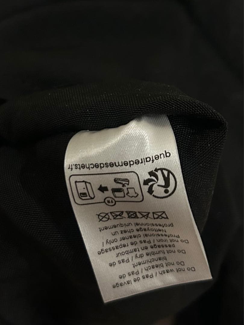 LEMAIRE SMALL SOFT GAME BAG ブラック