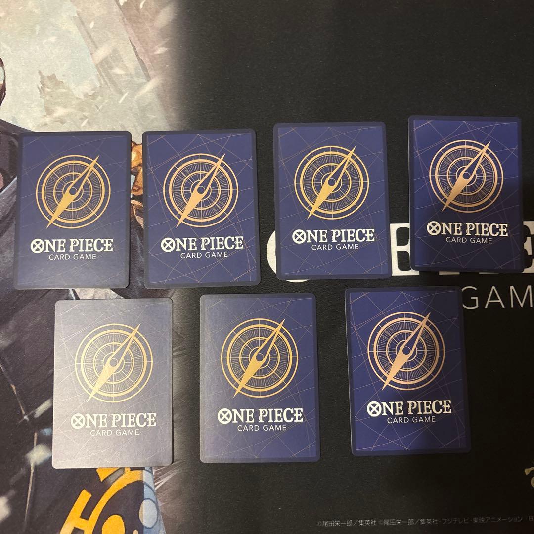 ワンピースカード　ルフィ　シークレットパラレル　7枚