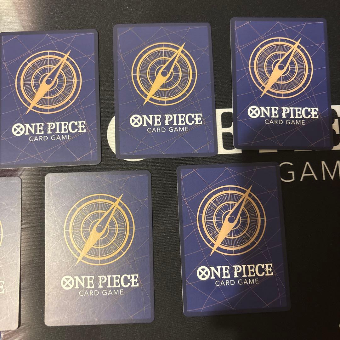 ワンピースカード　ルフィ　シークレットパラレル　7枚