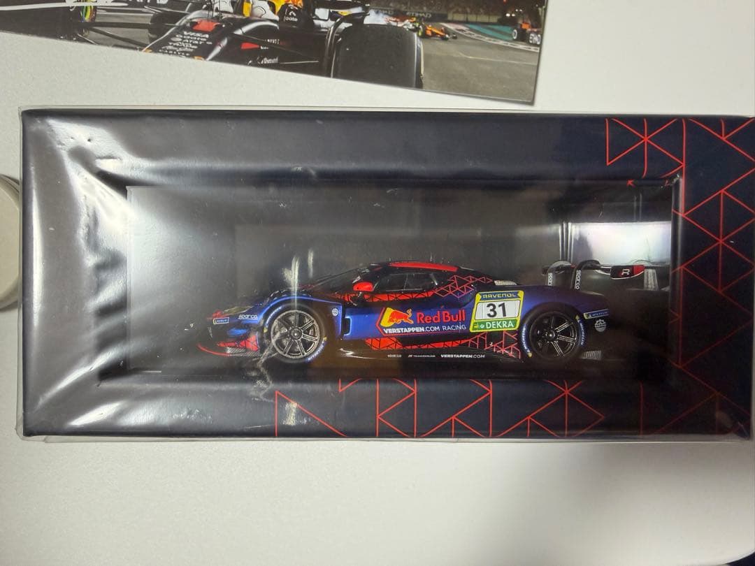 マックス・フェルスタッペン 選手 Ferrari 296 GT3 1/43モデル