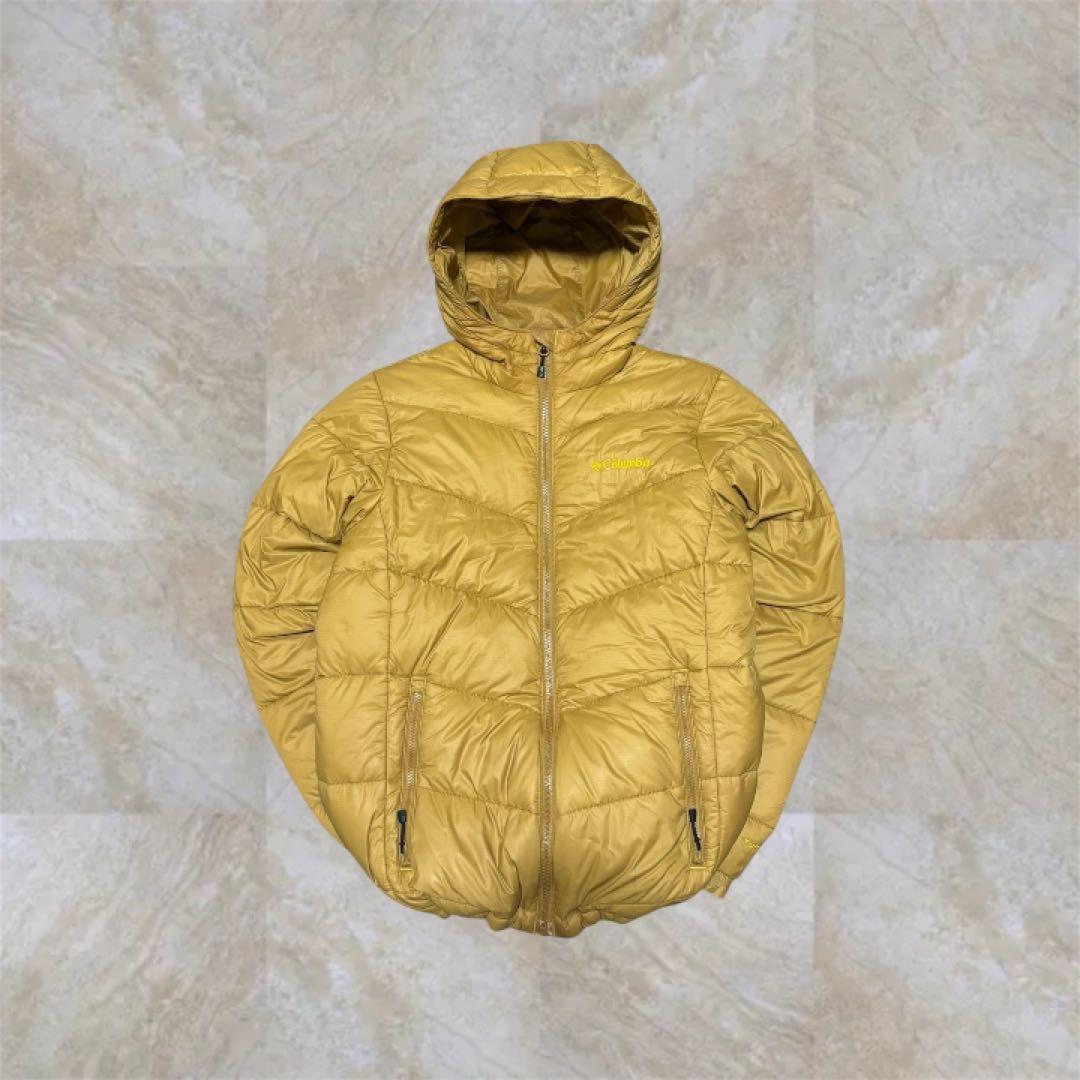 【超希少❗️】columbia down jacket Olive yellow