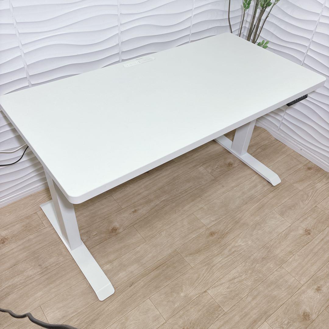 ◇山善◇電動昇降デスク◇コンセントUSB付き◇大阪兵庫京都奈良滋賀和歌山◇