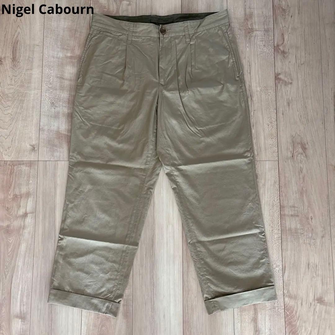 Nigel Cabourn コットンチノスラックス　36インチ