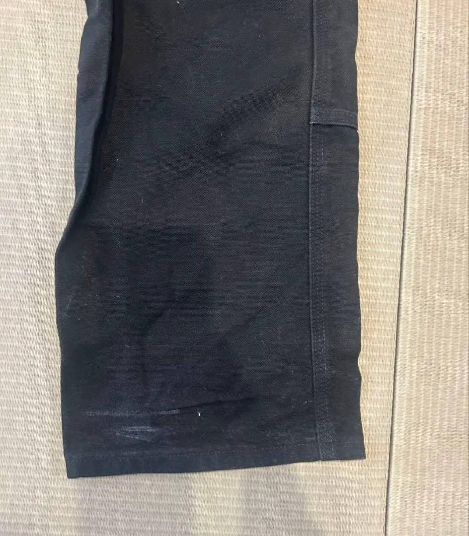 カーハート　ダブルニー　ブラック　32×30