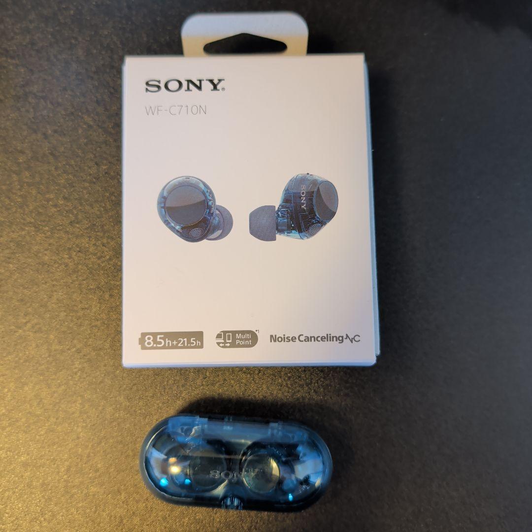 SONY ワイヤレスイヤホン　WF-C710N