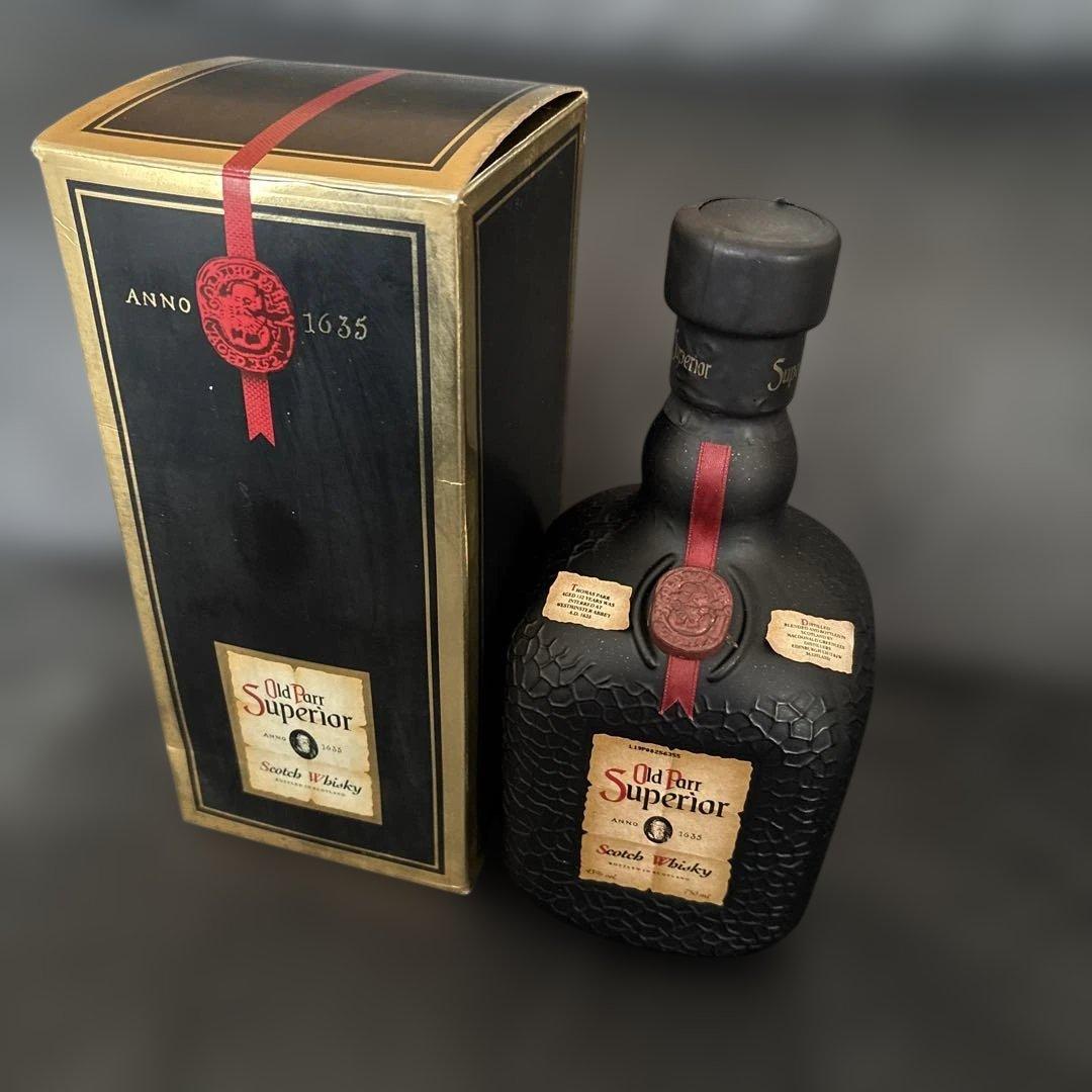 Old Parr Superior スコッチウイスキー 箱入り