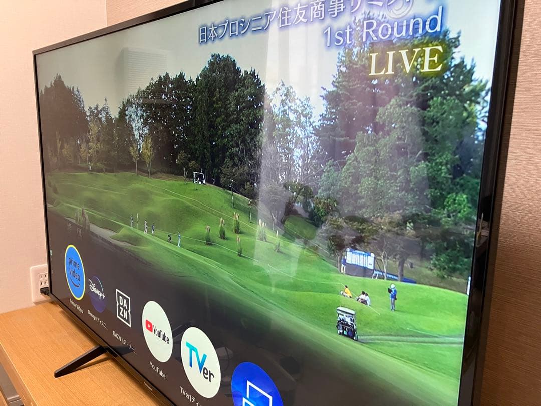 テレビ　Panasonic TH-55GX755