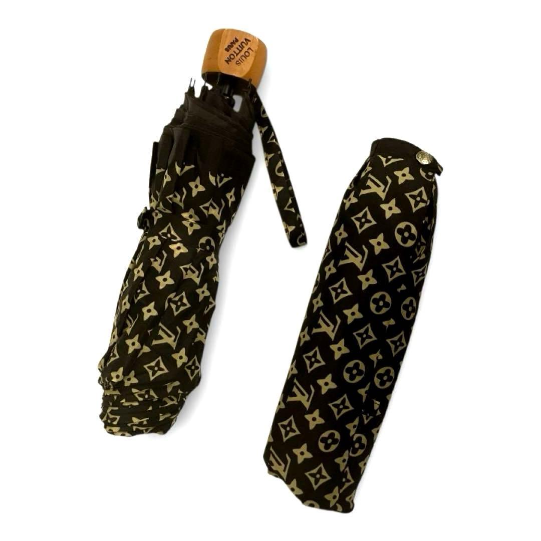 【Louis Vuitton】 【美品 希少品】折りたたみ傘 モノグラム 鑑定済