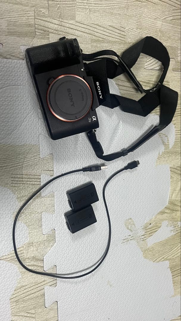 SONY α7ii バッテリー2個、充電ケーブル付き 美品