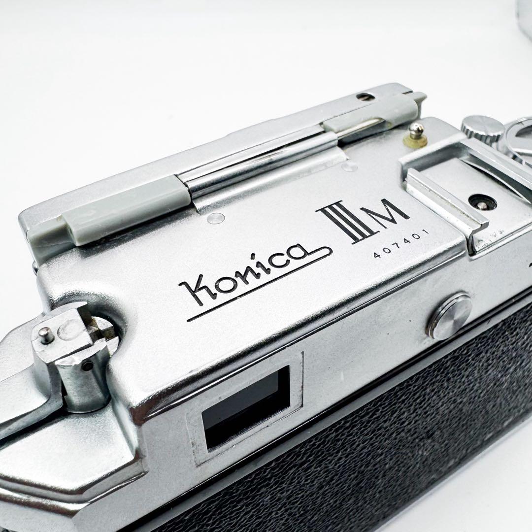Aランク 整備済み Konica ⅢM レンジファインダー 3ヶ月動作保証付き