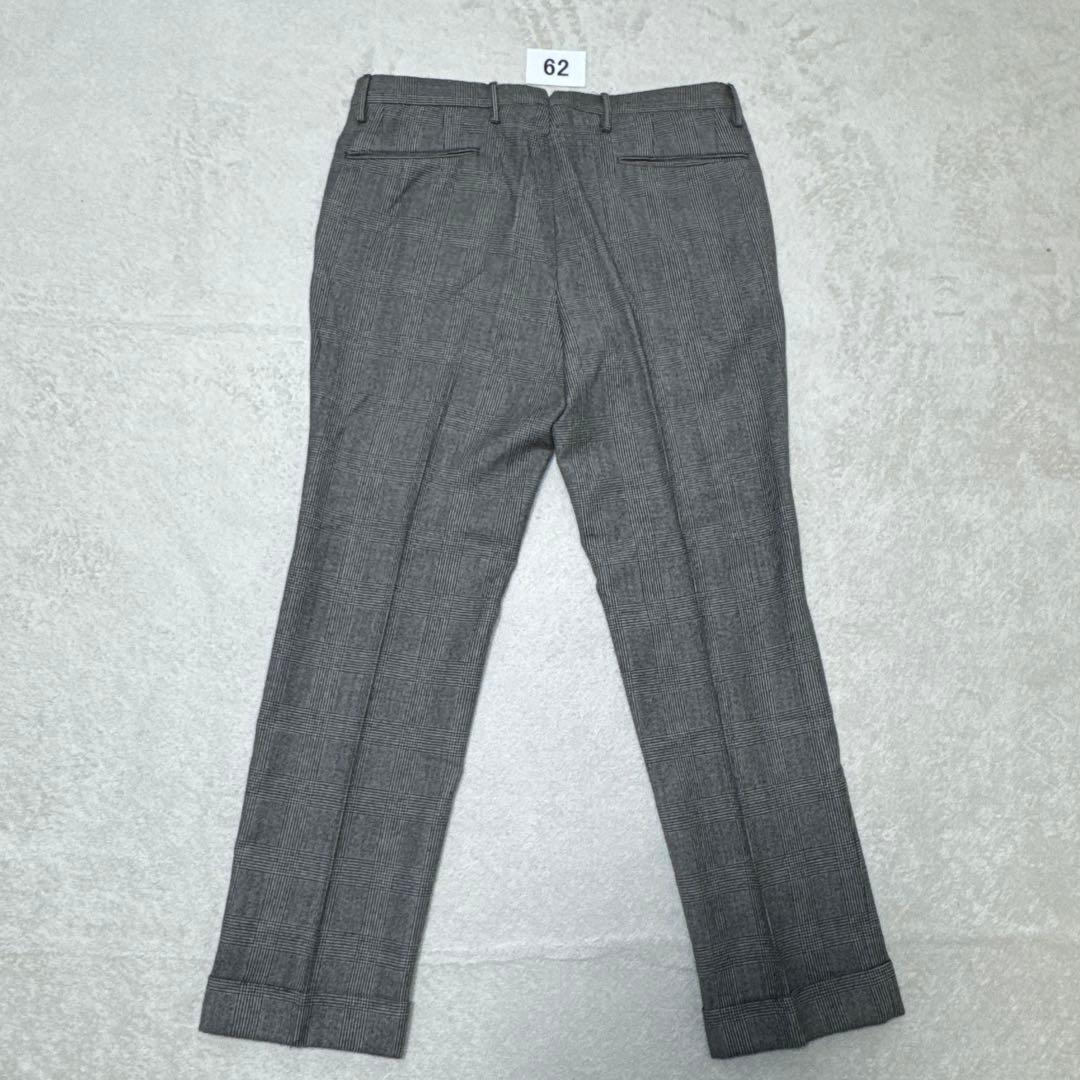 62 極美品　INCOTEX インコテックス　46 M ウール　グレー