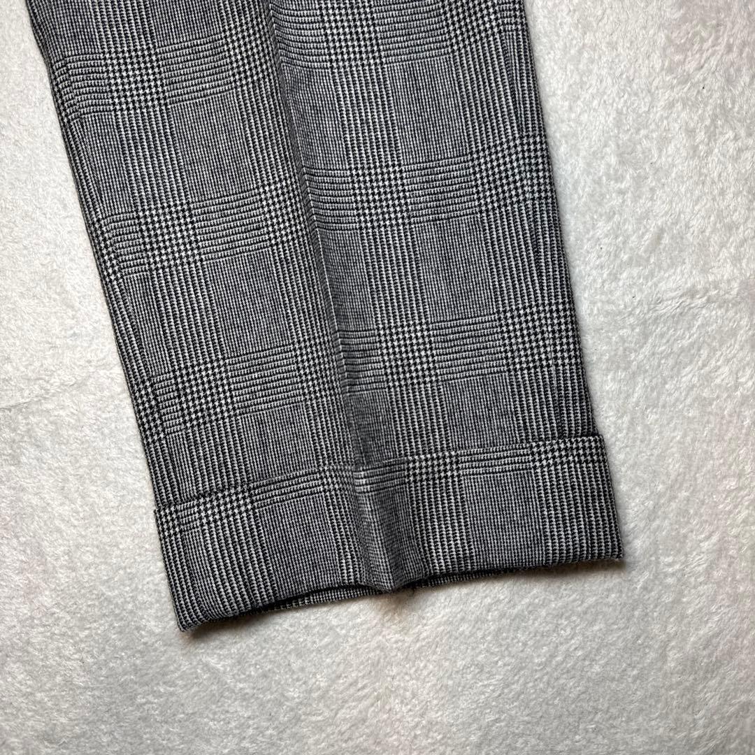 62 極美品　INCOTEX インコテックス　46 M ウール　グレー