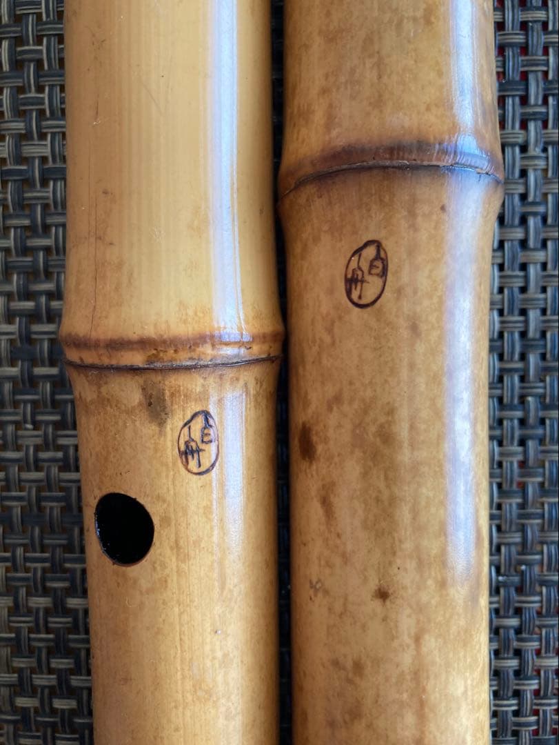 琴古流尺八　龍畝管風　REIZAN改造二尺管