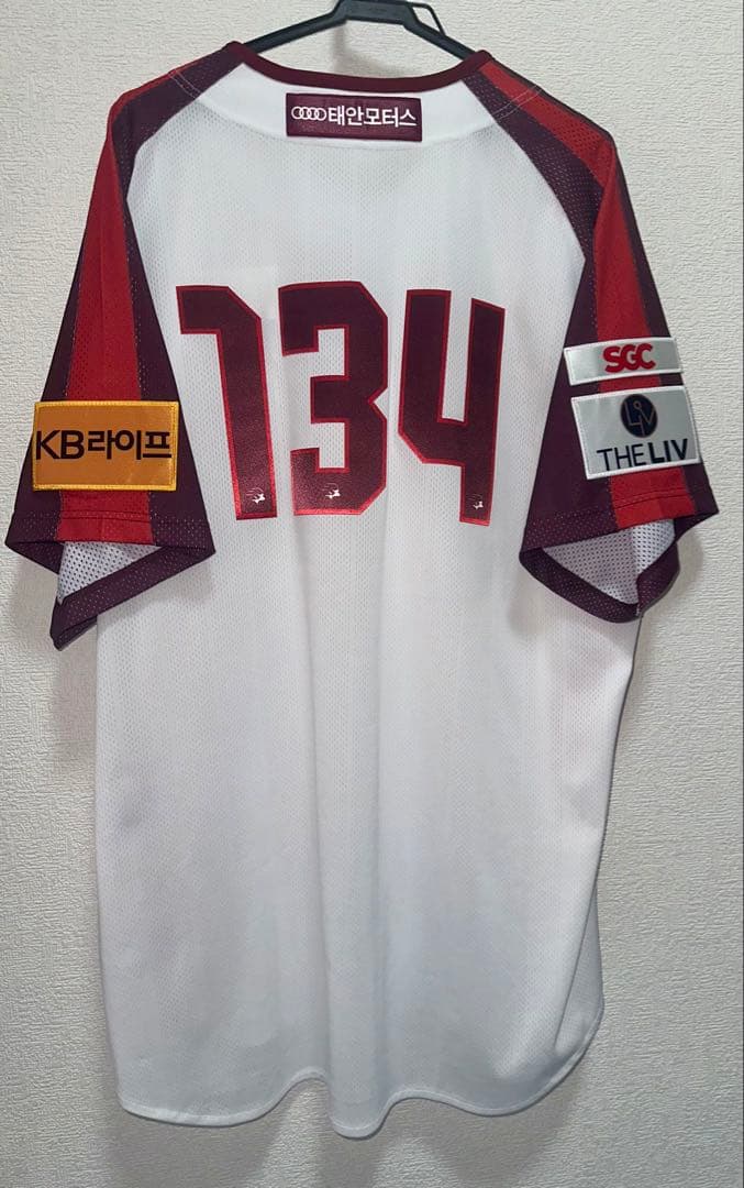 【KBO】キウム・ヒーローズ 選手支給ユニフォーム