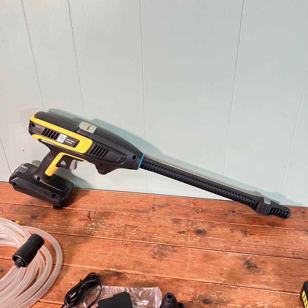 ケルヒャー モバイル高圧洗浄機 KHB6 本体＋自給用ホース+充電器