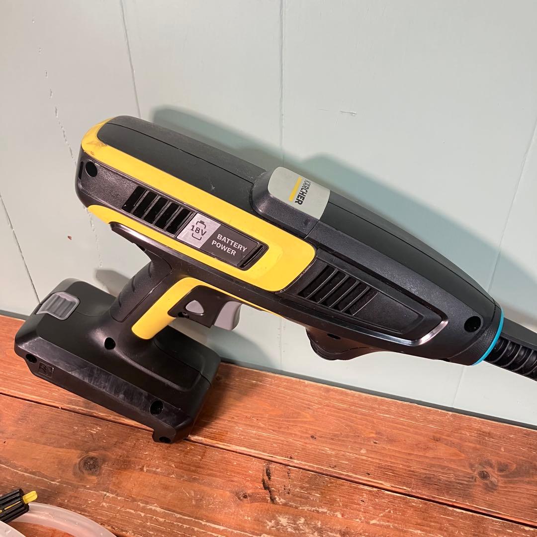 ケルヒャー モバイル高圧洗浄機 KHB6 本体＋自給用ホース+充電器