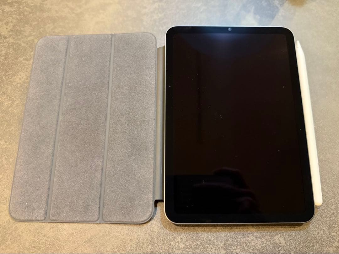 ジャンク美品 iPad mini6 64GB Wi-Fi ペンシル付 ケース付