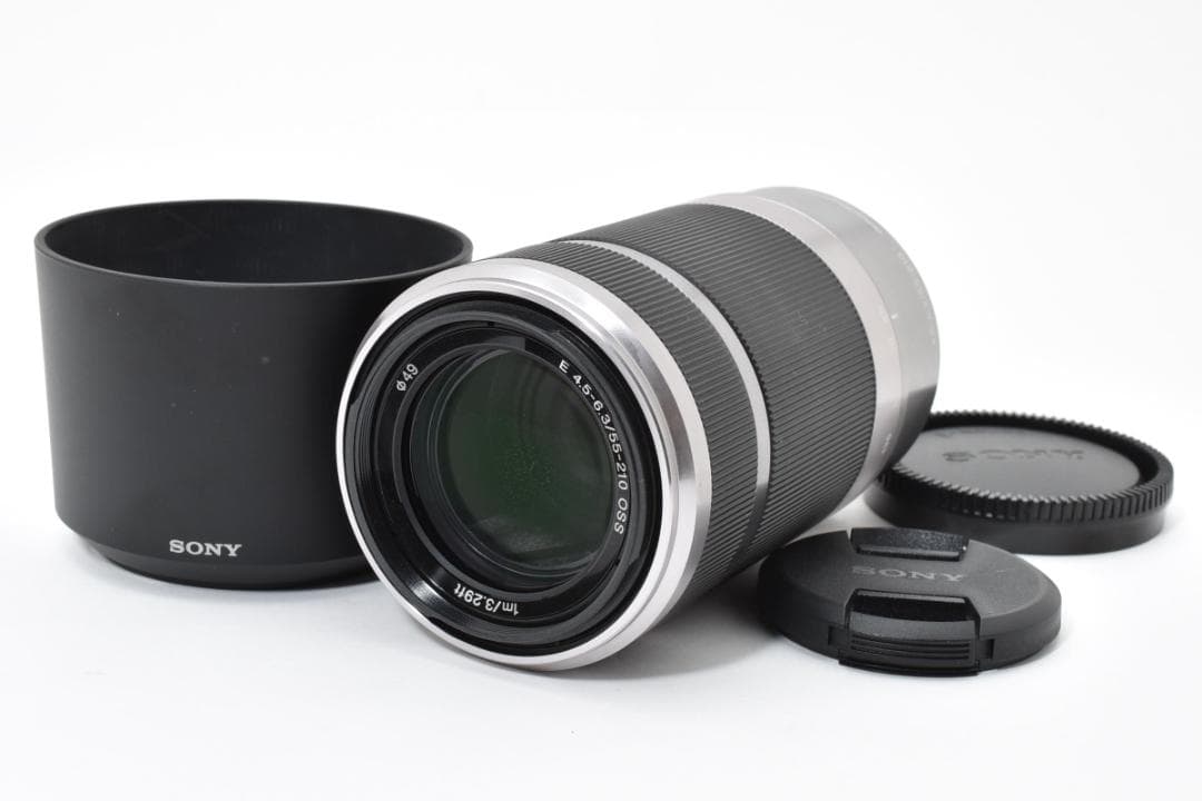 ★薄くもり、シミ★ ソニー E 55-210mm F4.5-6.3 #20997