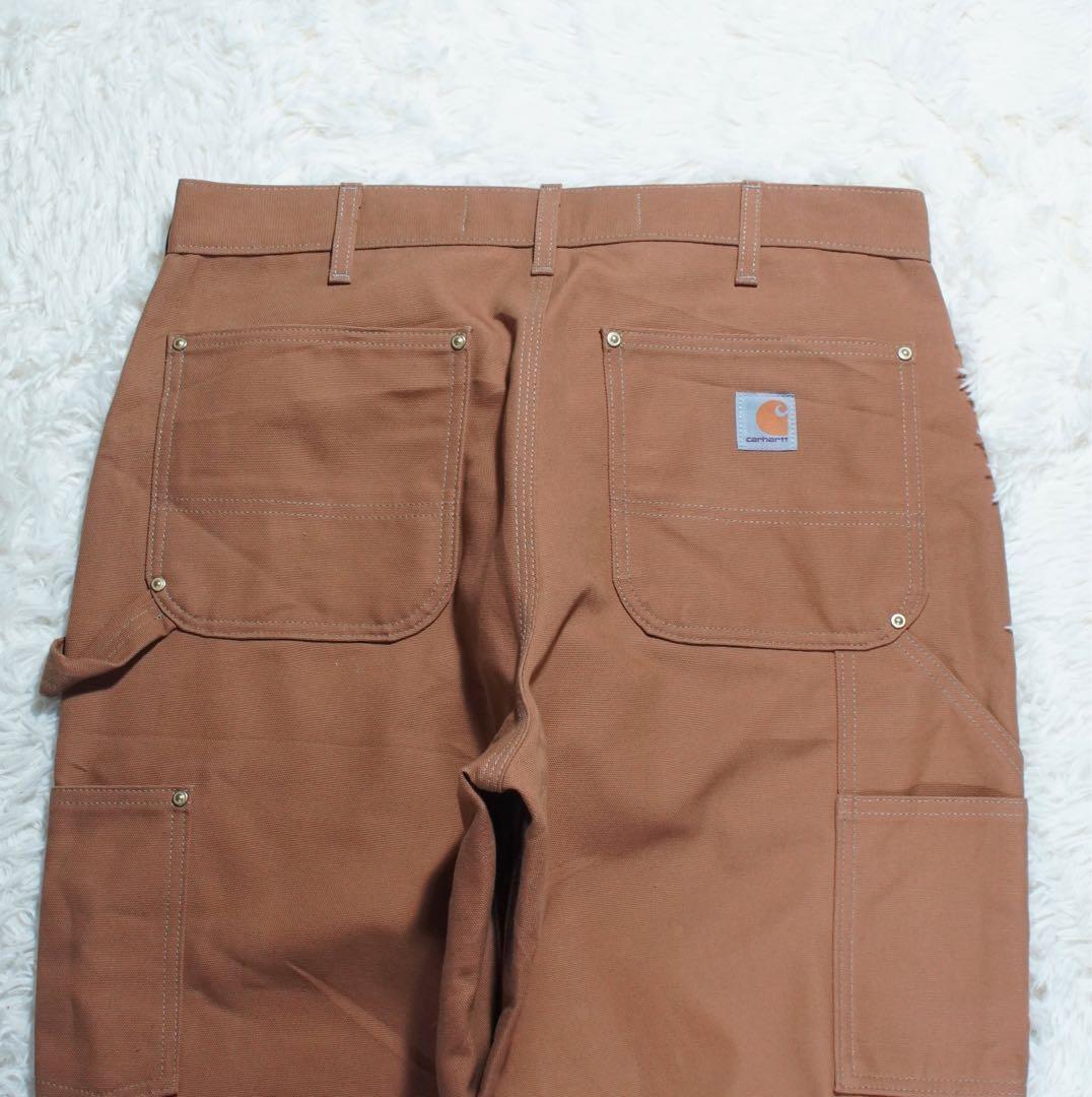 USA製《Carhartt》ペインターパンツ(W34)ダブルニー BRN ワーク