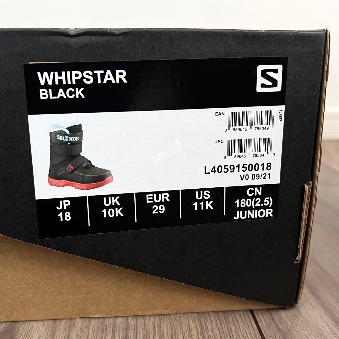 SALOMON サロモン キッズ スノーブーツ 18cm WHIPSTAR