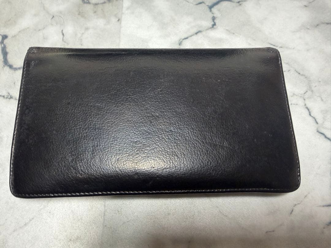 本日のみ値引【美品・シリアル一致】CHANEL 長財布 ラムスキン ブラック