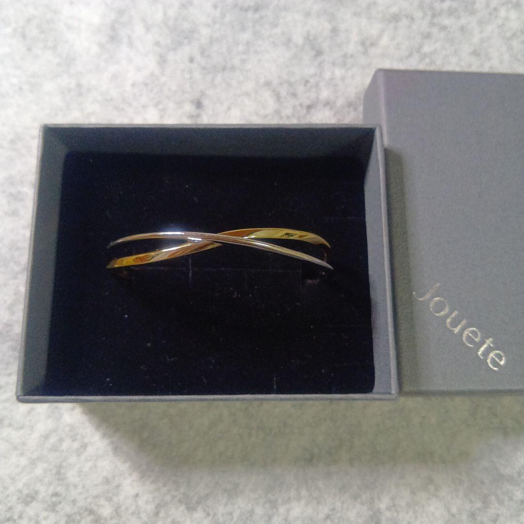 美品★ジュエッテ Jouete バングル クロス コンビカラー