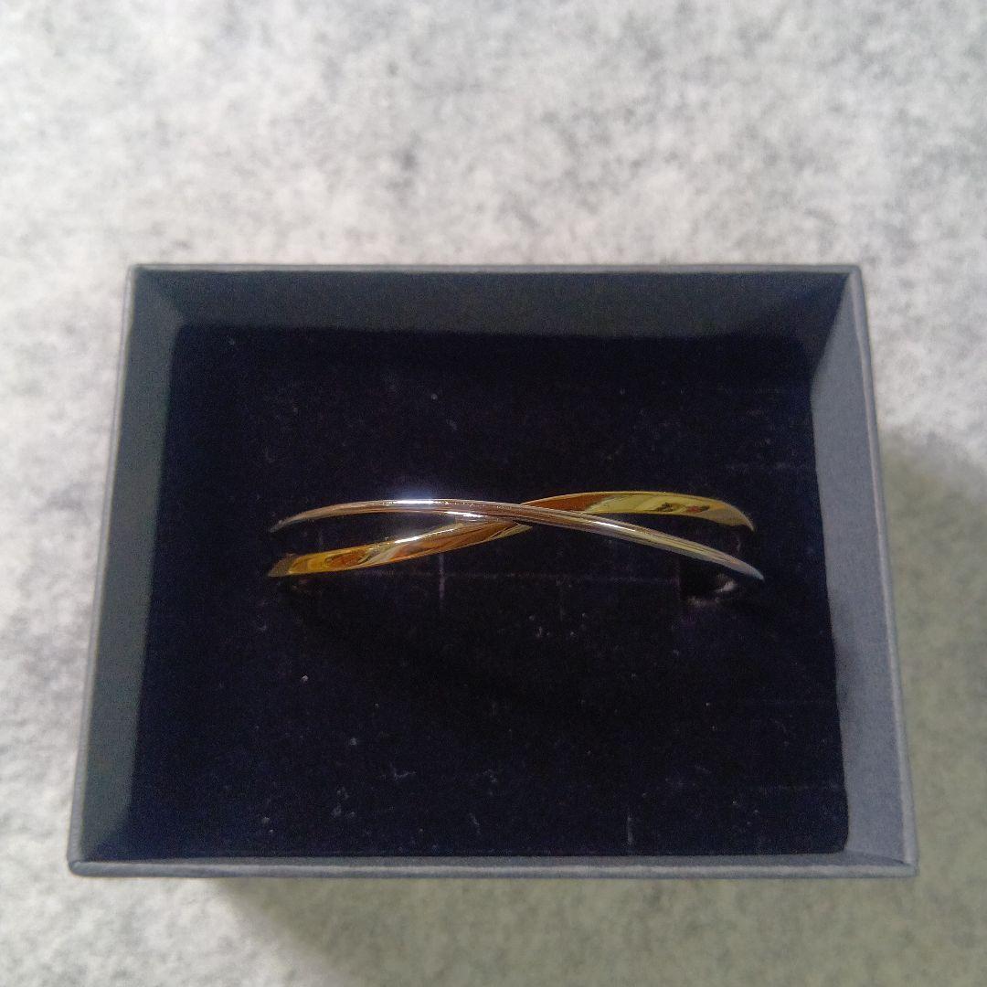 美品★ジュエッテ Jouete バングル クロス コンビカラー