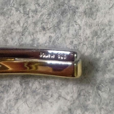 美品★ジュエッテ Jouete バングル クロス コンビカラー