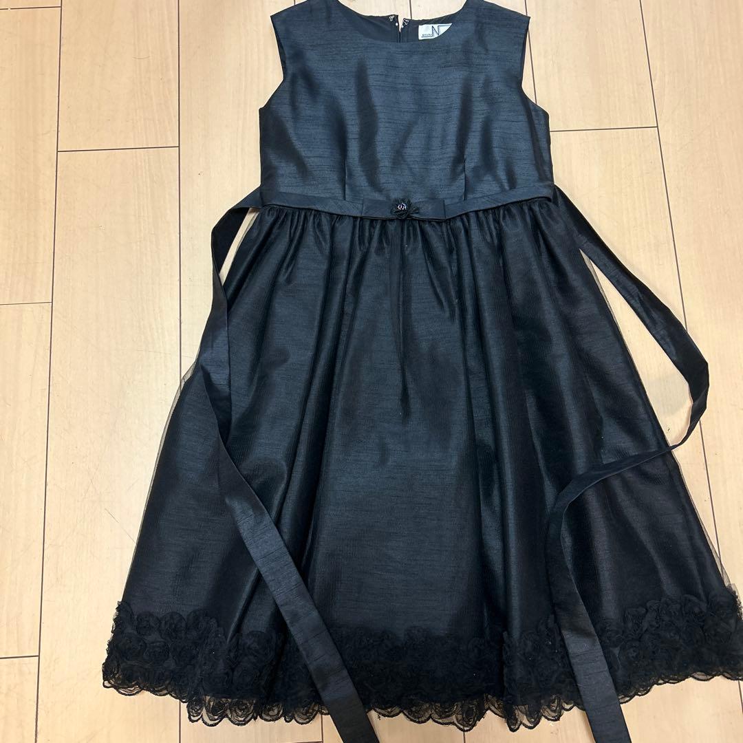 Art Littled 黒 140㎝〜150㎝　ノースリーブドレス