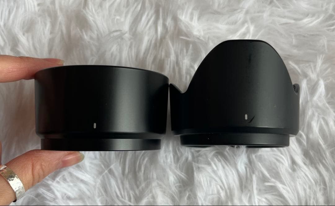 LUMIX 45-150mm 望遠レンズ H-FS45150＋レンズフード2点