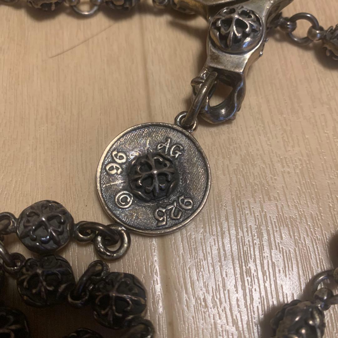 AK8、 値下げA&G シルバー925 ウォレットチェーン