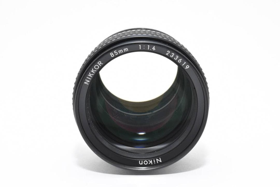 ★美品★Ai-S NIKKOR 85mm F1.4 現状品《前後キャップ付き！》