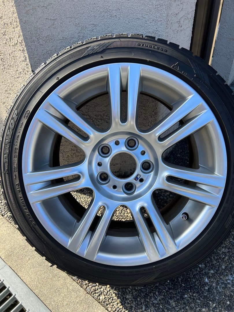ジョージさま　E91 純正Mスポーツホイール スタッドレス付き