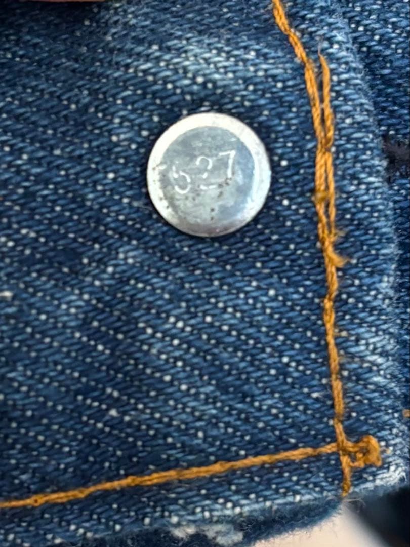 お*か様 70s levi's 4th 70505 ケアタグ スモールe 濃紺