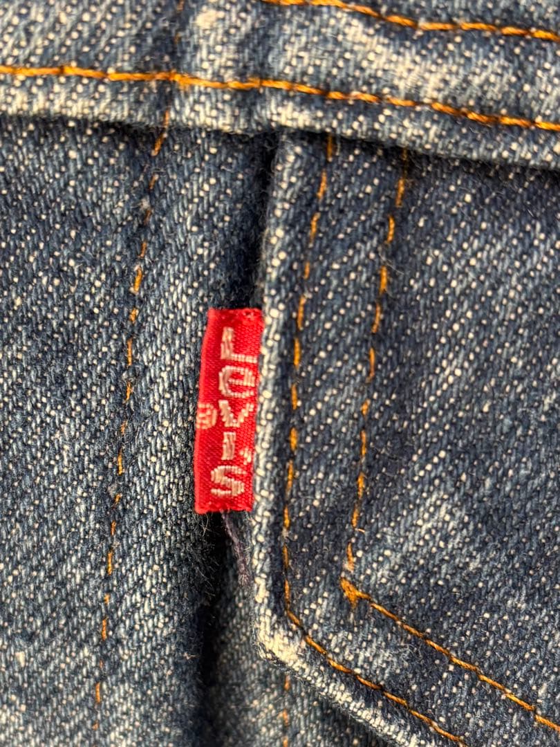 お*か様 70s levi's 4th 70505 ケアタグ スモールe 濃紺
