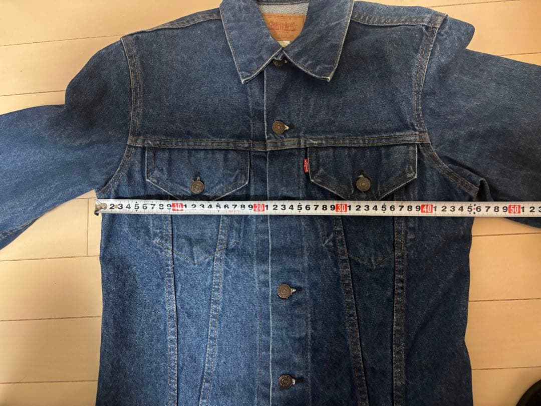 お*か様 70s levi's 4th 70505 ケアタグ スモールe 濃紺