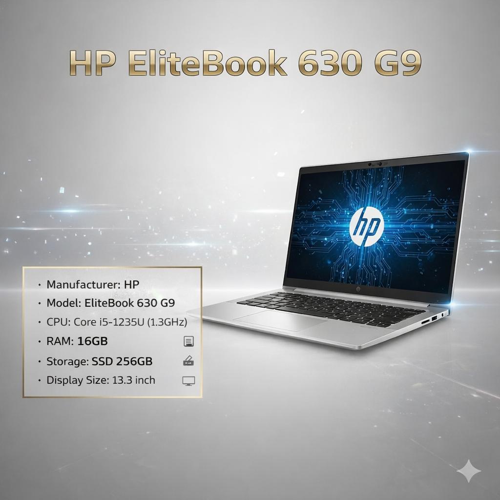 Windowsノート本体 HP EliteBook 630G9 i5-1235U/16GB/ 256GB
