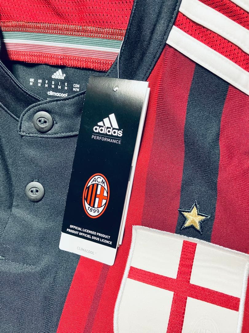 新品 ACミラン10 本田圭佑選手直筆サイン入りユニフォーム