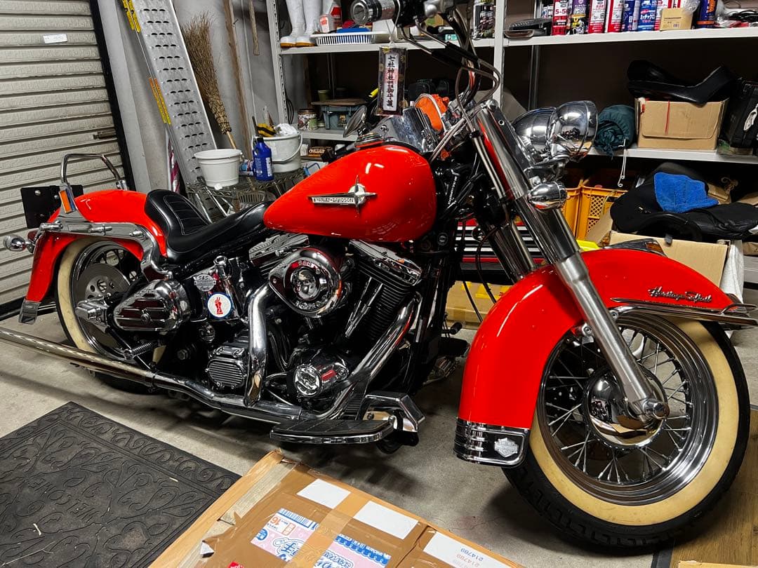 FLSTC1340 フロントフォーク G576 ハーレー 純正 エボ