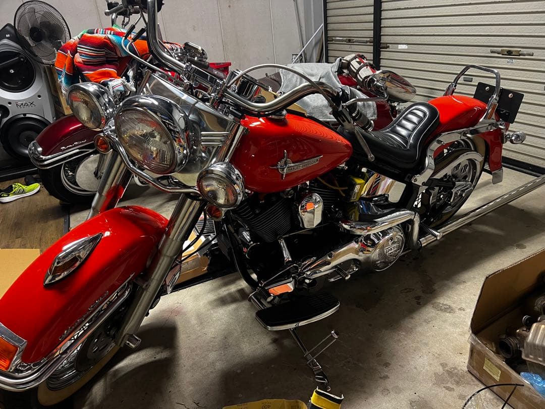 FLSTC1340 フロントフォーク G576 ハーレー 純正 エボ