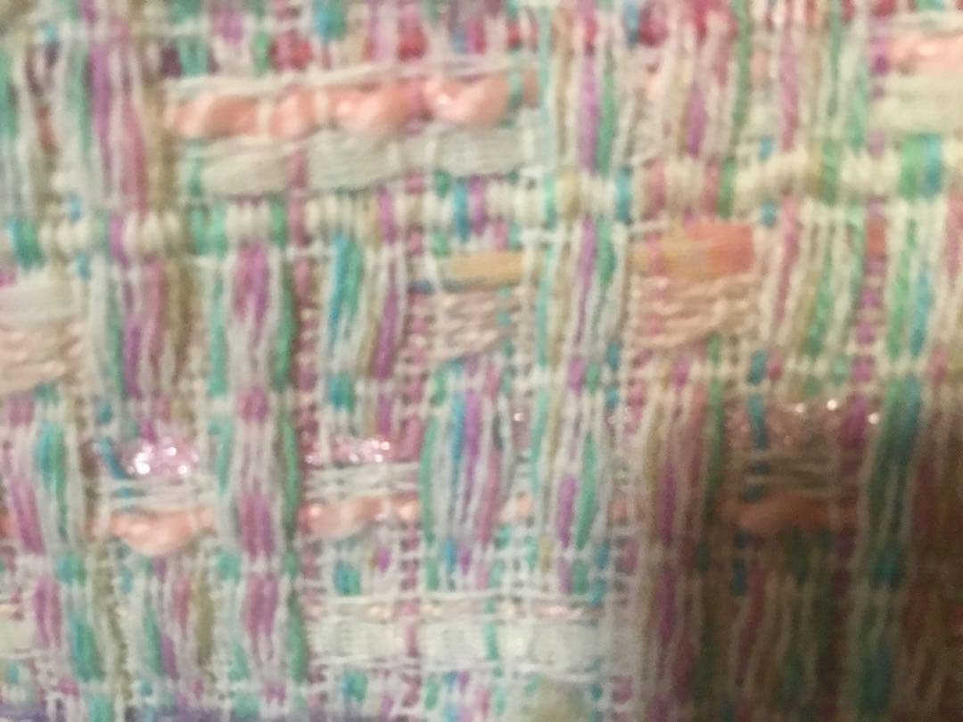 未使用品　CELFORD ノーカラーツイードジャケット 38サイズ