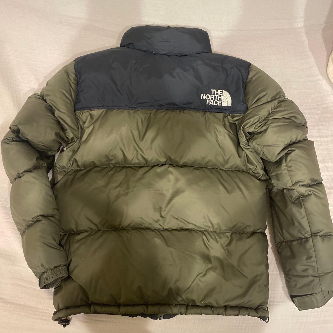 THE NORTH FACE ヌプシ　ダウンジャケット　カーキ　M