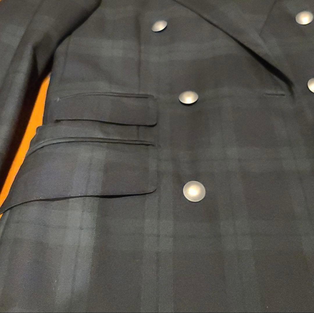 ダブルスーツ　ブラックウォッチ　Mサイズ