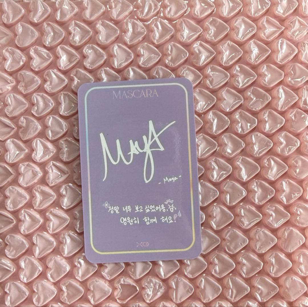 XG MASCARA サノク 事前収録　トレカ MAYA マヤ