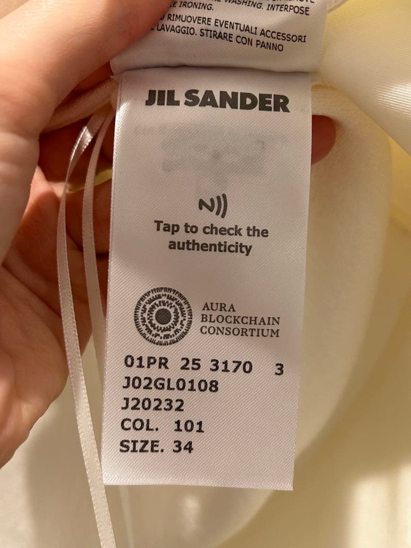 【JIL SANDER】J02GL0108 ポロTシャツ