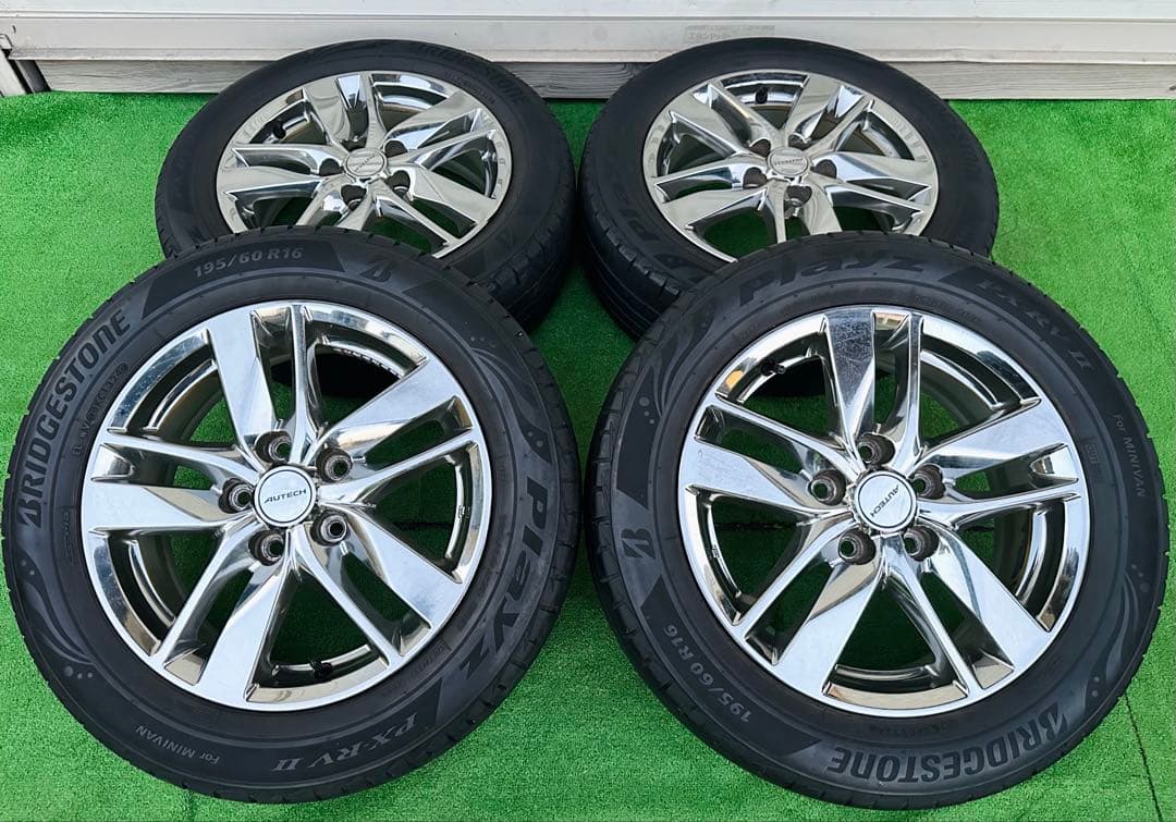 C25 C26 セレナライダー 2024年 195/60R16アルミタイヤセット